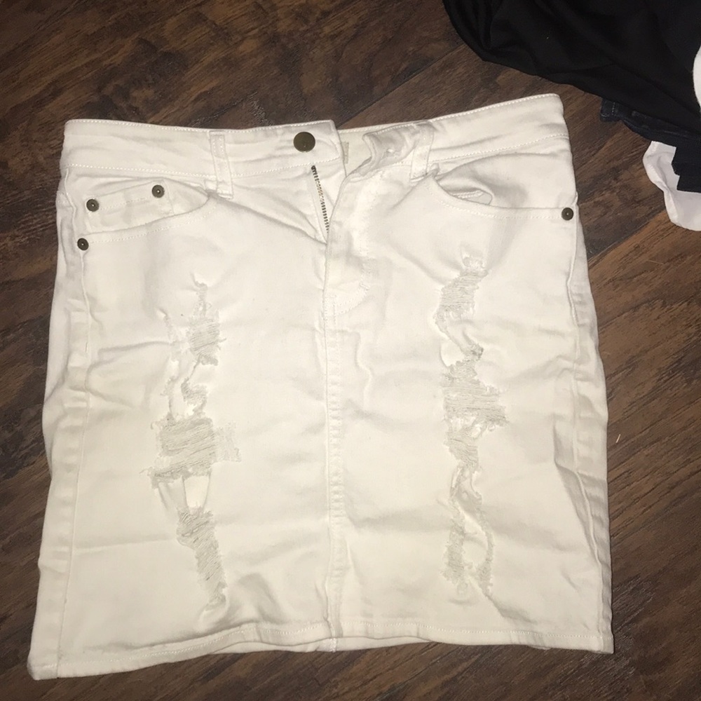 Jean skirt